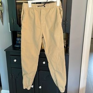 Guys American Eagle Khaki Joggers XS